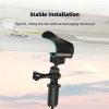 Action Camera Car Sun Visor Mount Adjustable Quick Clip Universal Car Sun Visor Clip Mount Cell Phone Holder Compatible with DJI Osmo Pocket 3/Action 4,Compatible with Insta360 X3/GO 3 view 2
