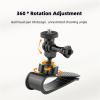 Action Camera Car Sun Visor Mount Adjustable Quick Clip Universal Car Sun Visor Clip Mount Cell Phone Holder Compatible with DJI Osmo Pocket 3/Action 4,Compatible with Insta360 X3/GO 3 view 3