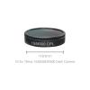 18.9mm HD Polarizer Filter, CPL Filter Suitable for 70mai Model 1S M200 M300 Smart Dash Camera Accessory Anti-Glare Wide Lens (Black) view 3