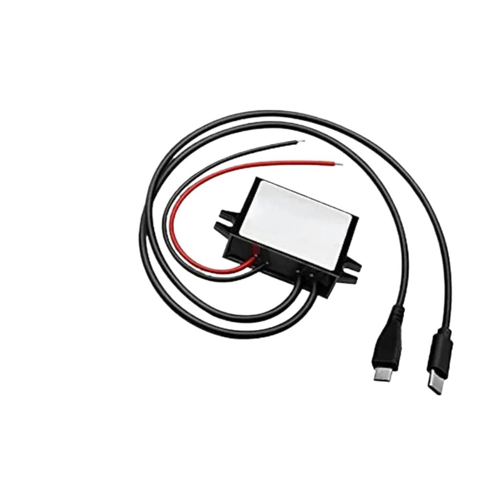 12V 24V 36V 48V 60V 72V to 5V 3A 15W DC DC 11-90V to 5V USB Converter with Type C and Micro USB Output Power Adapter Converter