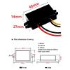 12V 24V 36V 48V 60V 72V to 5V 3A 15W DC DC 11-90V to 5V USB Converter with Type C and Micro USB Output Power Adapter Converter view 4