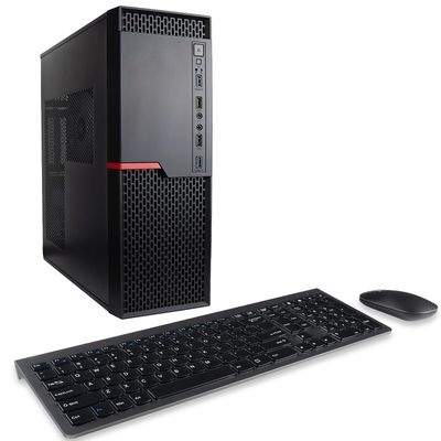 Envision S13 SFF PC (Intel 14-core i5-14600K, 16GB DDR5 RAM, 512GB NVME Gen4 SSD, 1TB HDD, mb:ASUS, WiFi 6, Windows 11 Pro, 10 USB, HDMI & DP, RJ45, KB + Mouse) Professional Business Desktop Computer