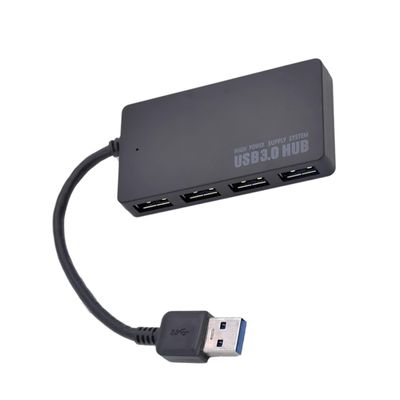 HOMSFOU Ports USB Hub for Computer and Laptop Compact USB Splitter Built for Office Home and School Use Supports Hot Swap and up to Per Port