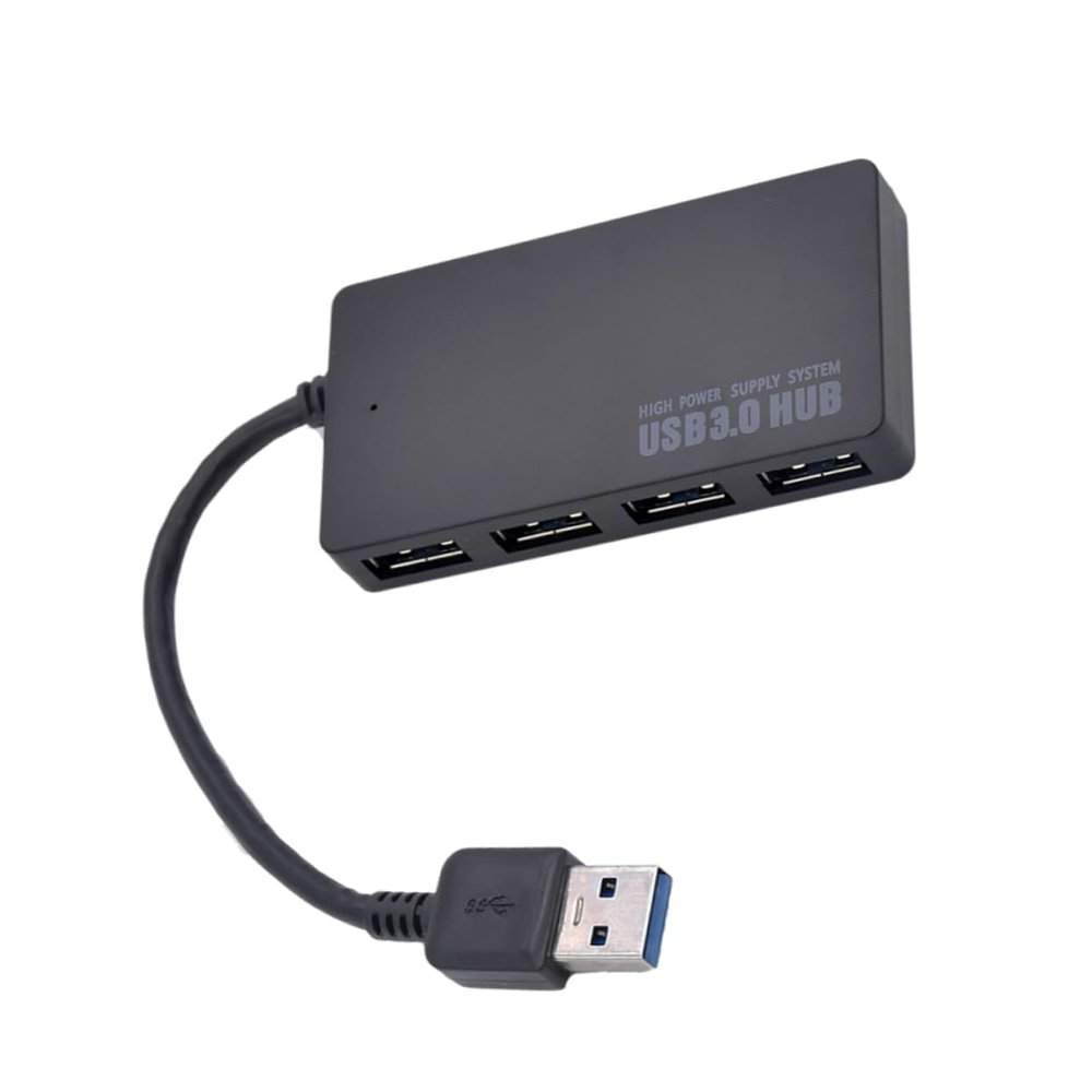 HOMSFOU Ports USB Hub for Computer and Laptop Compact USB Splitter Built for Office Home and School Use Supports Hot Swap and up to Per Port