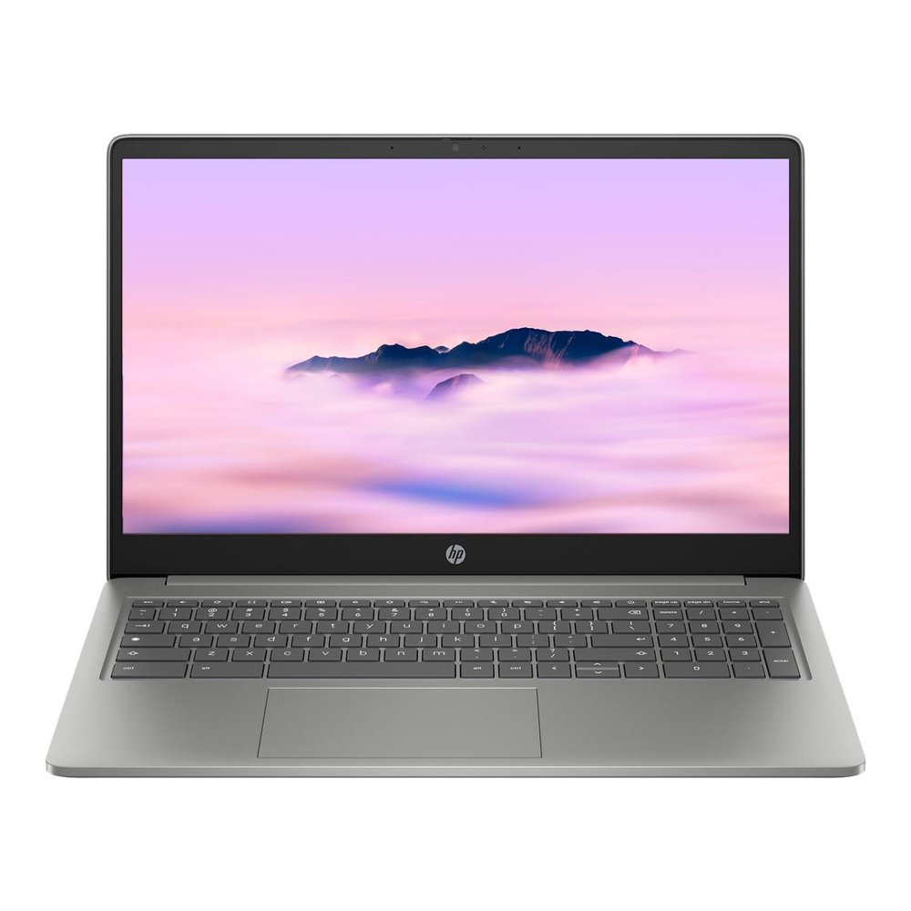 HP Refurbished Chromebook Plus 15.6" FHD IPS Chromebook Intel Core i3-N305 8GB RAM 128GB UFS Mineral Silver - 1920 x 1080 FHD Display - in-Plane Switching (IPS) Technology - Intel Core i3-N305 Octa-c