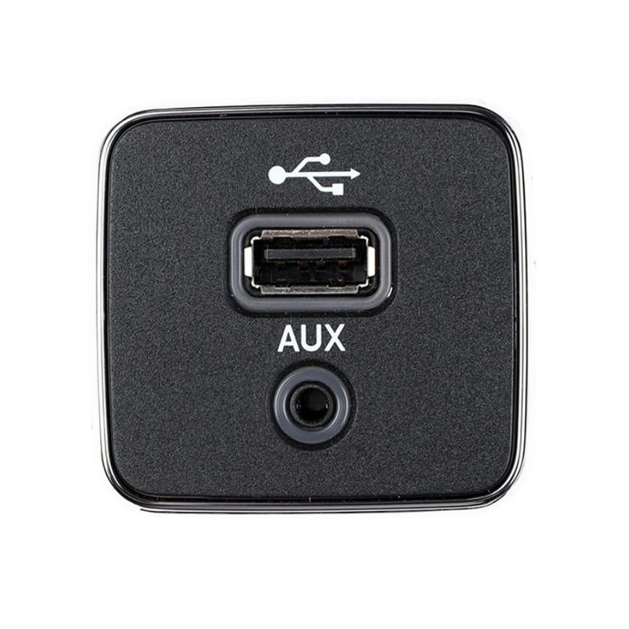 GeRRiT USB AUX Port Adapter for Chrysler for Dodge for Jeep 5XG280X9AC 5XG280X9AB 5XG280X9AD 5XG280X9AF Audio Auxiliary Jack