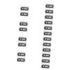 HOMSFOU 20-Pack Blank Cassette Tapes 30 Min Recording Time with Transparent Shell Low Noise for Voice Music Teaching Supplies view 1