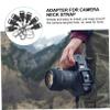 HOMSFOU 60pcs Clip Adapter for Camera Strap Neck Strap Easy Install for Cameras Compatible Binoculars view 2