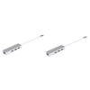 HOMSFOU 2pcs Port USB Type- Ethernet Adapter USB Data Transfer Mbps Compatible Pc Laptop Tv view 1