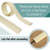 Bates 10ft Floor Cord Cover - Cable Protector and Hider in Cream - Extension Cord Concealer for Floors view 3