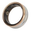 Sanpyl Smart Ring with APP, IP68 Pedometer Sleep Fitness Monitoring Remote Control Photo Taking Smart Health Ring, Fitness Rings for Health Monitoring, Gold