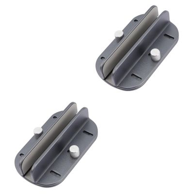 HOMSFOU 2pcs Laptop Stand Vertical Desk Laptop Stand Space-Saving Sturdy Construction