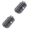 HOMSFOU 2pcs Laptop Stand Vertical Desk Laptop Stand Space-Saving Sturdy Construction view 1