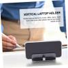 HOMSFOU 2pcs Laptop Stand Vertical Desk Laptop Stand Space-Saving Sturdy Construction view 2