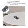 HOMSFOU 2pcs Laptop Stand Vertical Desk Laptop Stand Space-Saving Sturdy Construction view 4