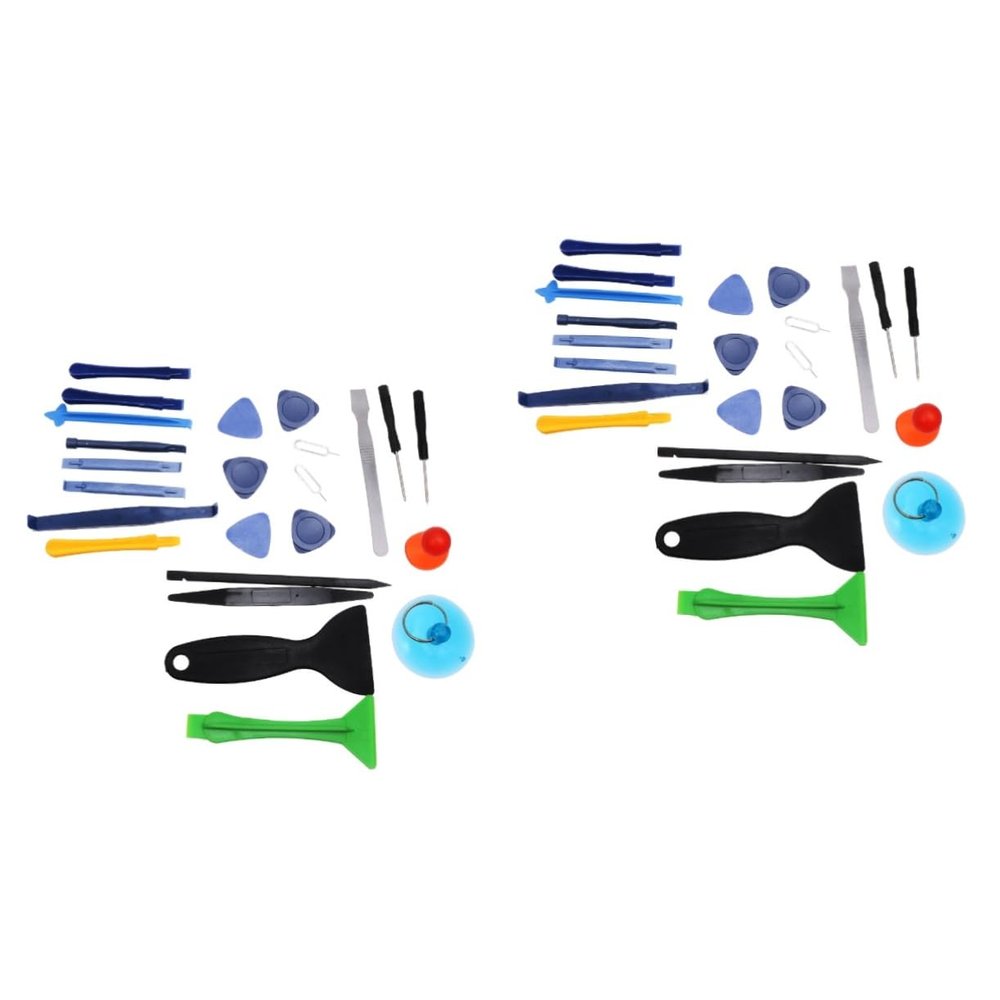 HOMSFOU 50pcs Tool Kit Phone Repair Tools Complete Computer Repair Set Screen Opening Compatible Smartphones Laptops Random Color