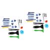 HOMSFOU 50pcs Tool Kit Phone Repair Tools Complete Computer Repair Set Screen Opening Compatible Smartphones Laptops Random Color view 1
