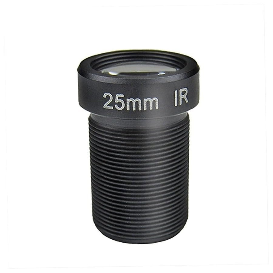 ZGYDNM HD 5.0MP 25mm M12 CCTV Lens 1/2"" for Camera Lens F2.4 Long Distance up to 50m Multilayer Coating, Black, ZGYDNM6666