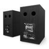 triangle - BOREA BR03 Connect Active Speakers - Bluetooth Bookshelf Speakers with 2X 60W Amplifier - HD Audio - Phono/Turntable TV Arc & USB Inputs - 206 x 360 x 314 mm - Black (Pair) view 3