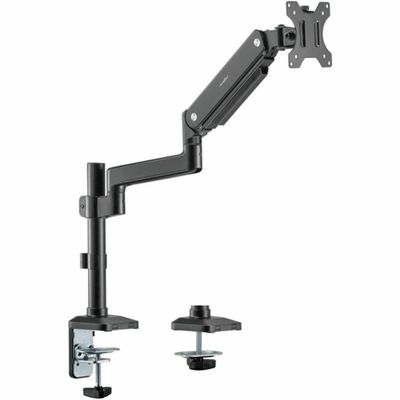ErgoReach EP8 Premium Single Ergonomic Monitor Pole Mount Arm, C-Clamp & Grommet