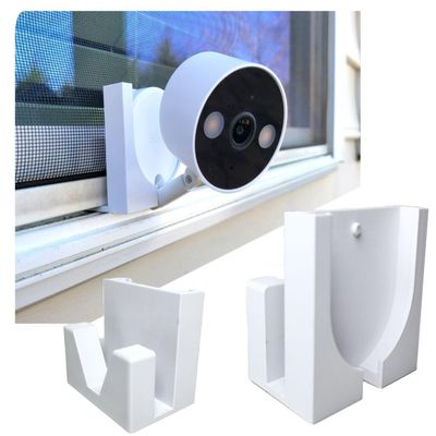 Window Screen Mount Compatible with Tapo 2K C120 Security Wireless Camera for Window sill | for Sliding and Non-Sliding Screens | for Yard or Driveway Watching | 2 Colors