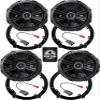 KICKER Speakers 6.5 inch for Acura MDX 2014-2020 Upgrade Kit - 4 Pack of DS Series with Adapters and Harness, Coaxial 6 1/2 Car Audio Front and Rear Door Speaker DSC6504, 43DSC6504 view 1