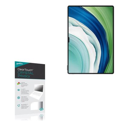 BoxWave Screen Protector Compatible with Huawei MatePad Pro 13.2 - ClearTouch Crystal Privacy (2-Pack), Privacy Screen Protector Flexible Film Clear