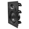 OSD Black 6.5" in-Wall Speakers, 1" Aluminium Dome Tweeter, Contour Switch, Pair, BK-T63 view 4
