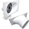 20 Degrees Window Angle Mount Compatible with Tapo 2K C120 Security Wireless Camera | View or Tilt (Up/Down/Left/Right) | for Yard or Driveway Watching | 2 Colors view 3