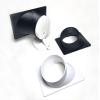 20 Degrees Window Angle Mount Compatible with Tapo 2K C120 Security Wireless Camera | View or Tilt (Up/Down/Left/Right) | for Yard or Driveway Watching | 2 Colors view 4
