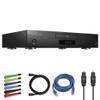 Panasonic DP-UB9000P1K: HDR10+, 4K UHD, Dolby Vision Network Streaming Blu-ray Disc Player + HDMI Cable + Optical Audio Cable view 1