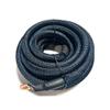 225FWY 1/0 Gauge Custom Color + Length Snakeskin Braided Sleeving OFC Wire Strands Copper Marine Cable AWG (Black/Blue, 17 FT) view 1