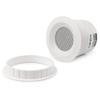 Pure Resonance Audio Small Office Sound System with (8) C3 Micro 3" 70 Volt Ceiling Speakers + 120 Watt Mixer Amp view 2