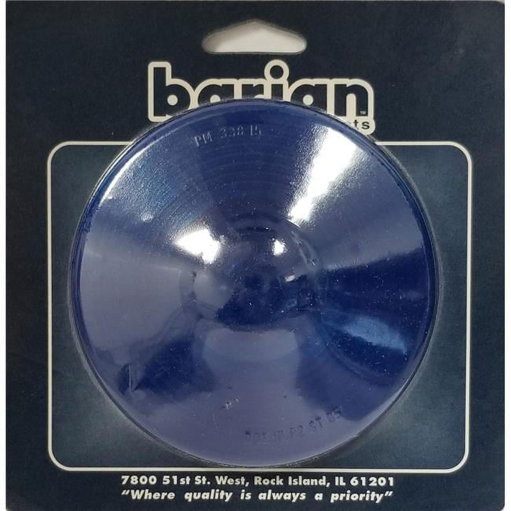 Barjan 049BP33815B 4-1 by 4 in. Lens Round Cded,Peterson - Blue
