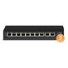 Speco P8S10G 10-Port Gigabit Network Switch (8 PoE Ports, 2 Ports Uplink) view 4