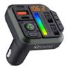 IQ Sound IQ-311BT 2-in-1 FM Bluetooth Transmitter & Car Charger with Bass & Treble Control, Wirelessly Stream Calls & Music, Hands-Free Mode, LED Display, Fast-Charging, Siri/Google Voice view 1