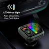 IQ Sound IQ-311BT 2-in-1 FM Bluetooth Transmitter & Car Charger with Bass & Treble Control, Wirelessly Stream Calls & Music, Hands-Free Mode, LED Display, Fast-Charging, Siri/Google Voice view 3