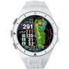 Golf GPS Watch, Shot Navi EXCEEDS - Dynamic Green Heatmap, Temperature Adjust, Swing Tempo, Touch Screen, 9hr GPS, IPX7 Waterproof, 60,000 Courses, Made in Japan (White) view 1