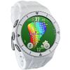 Golf GPS Watch, Shot Navi EXCEEDS - Dynamic Green Heatmap, Temperature Adjust, Swing Tempo, Touch Screen, 9hr GPS, IPX7 Waterproof, 60,000 Courses, Made in Japan (White) view 2