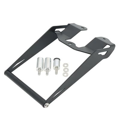 Lirun 12mm CNC Mount Phone Bracket Adapter Holder Navigation Stand Bar Black for Ducati Desert X 937 2022 2023+ Motorcycle