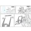 Lirun 12mm CNC Mount Phone Bracket Adapter Holder Navigation Stand Bar Black for Ducati Desert X 937 2022 2023+ Motorcycle view 2