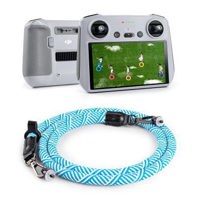 VOVMOEYA Lanyard for DJI RC/RC 2 Controller, Drone Shoulder Strap/Neck Strap for Mini 5 Pro/Mini 4 Pro/Mavic 4 /Mavic 3 Remote Controller Accessories- Sky Blue