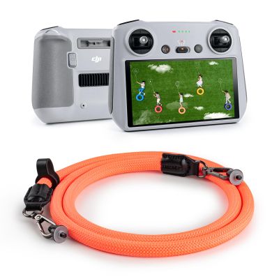 VOVMOEYA Lanyard for DJI RC/RC 2 Controller, Drone Shoulder Strap/Neck Strap for Mini 5 Pro/Mini 4 Pro/Mavic 4 /Mavic 3 Remote Controller Accessories - Orange