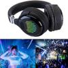 YHWKETTA Silent Disco Headphone System- 6pcs Wireless LED Flashing Light Headphones with Transmitter and 500m Range, Ideal for Yoga, Private Silent Movie Parties, Garden Event, Fitness, and More view 4