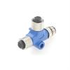 Keisnoaja Marine NMEA 2000 T Connector, M12 5Pin Dual Female to Male, Boat Network Splitting & Termination, Marine Grade, Yacht Maintenance view 2