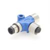 Keisnoaja Marine NMEA 2000 T Connector, M12 5Pin Dual Female to Male, Boat Network Splitting & Termination, Marine Grade, Yacht Maintenance view 3