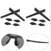 Betterun Black Replacement Nose Pads Pieces for Oakley Mercenary OO9424 Sunglass view 3
