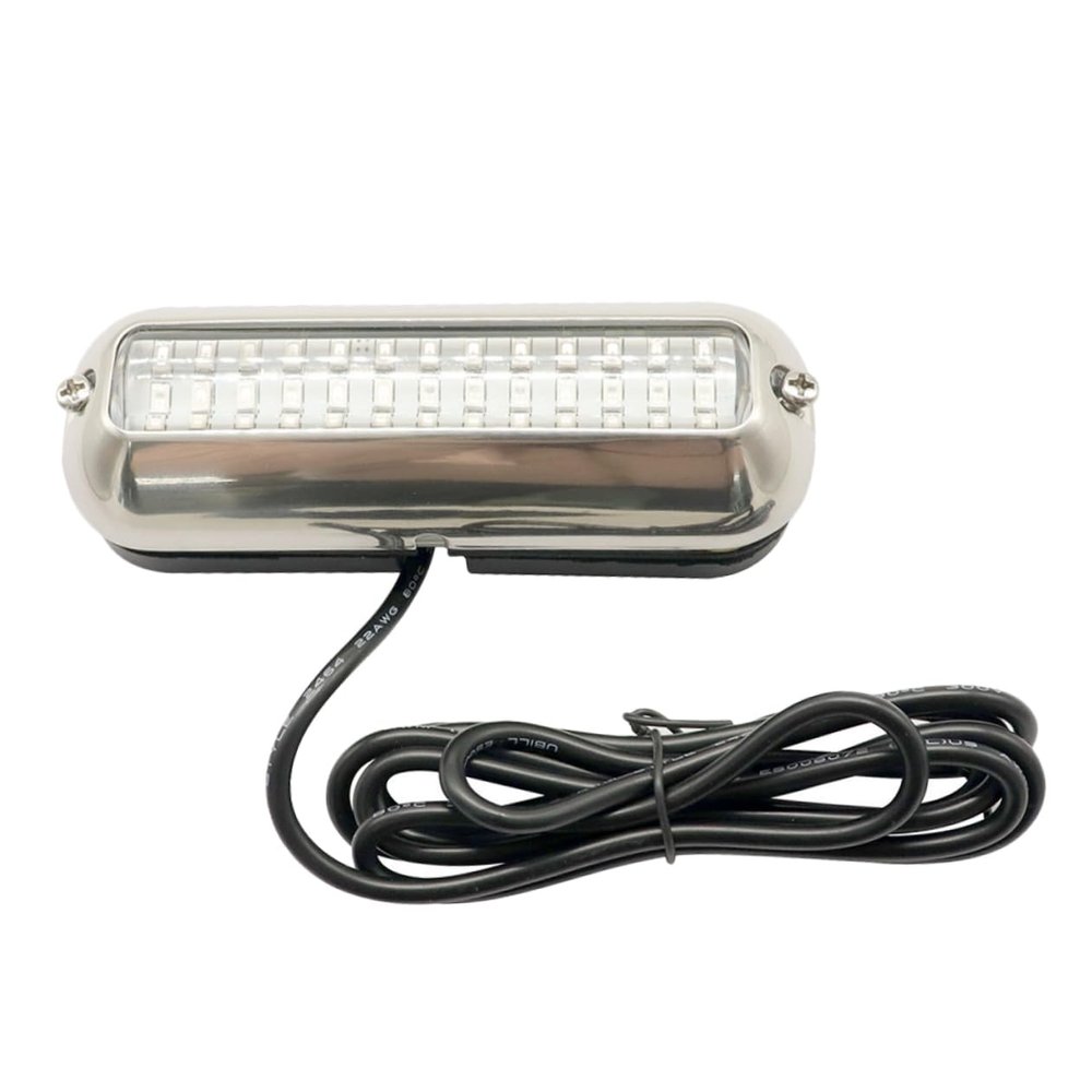 Anneome Led Boat Lights Underwater Fishing Light Stainless Steel Lamp for Yacht Boat Party Wedding Banquet