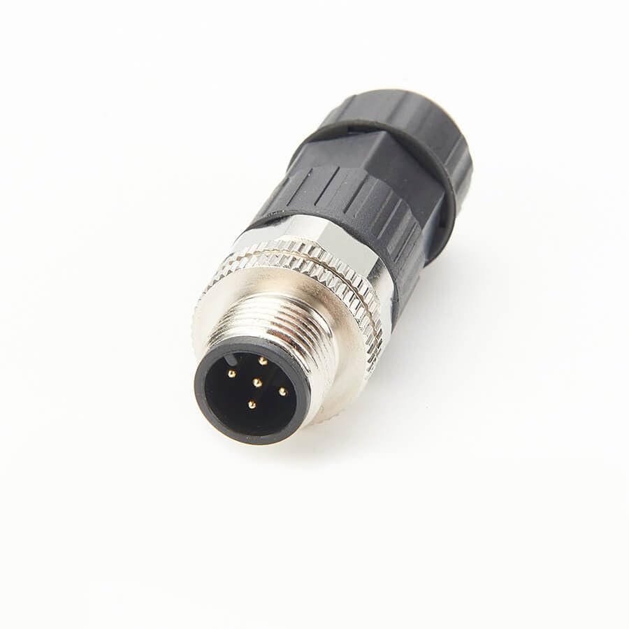 keisnoaja Marine NMEA 2000 Terminators Field Installable Connector M12 Male 5Pin NMEA 2000 Connector