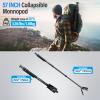 SIRUI SVM-145 Rapid Monopod with Feet, 57 Professional Carbon Fiber Camera Monopod, One-Step Rapid Height Adjustment, Modular 3 in 1, Max Load 22lbs view 4